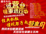 疆来有约试营业海报