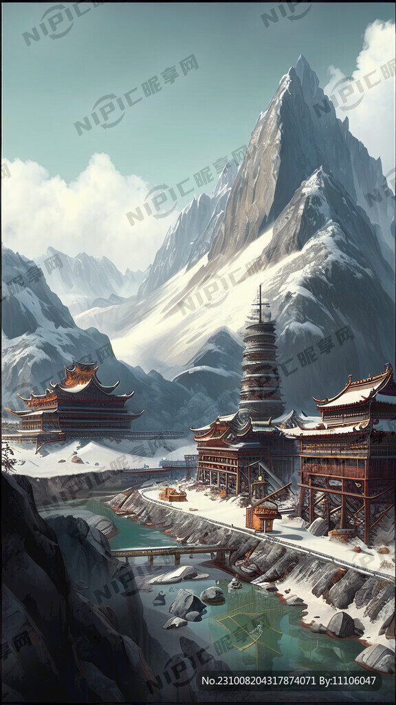 丽江玉龙雪山与工业金属