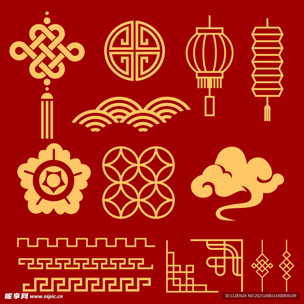 中国节日图案