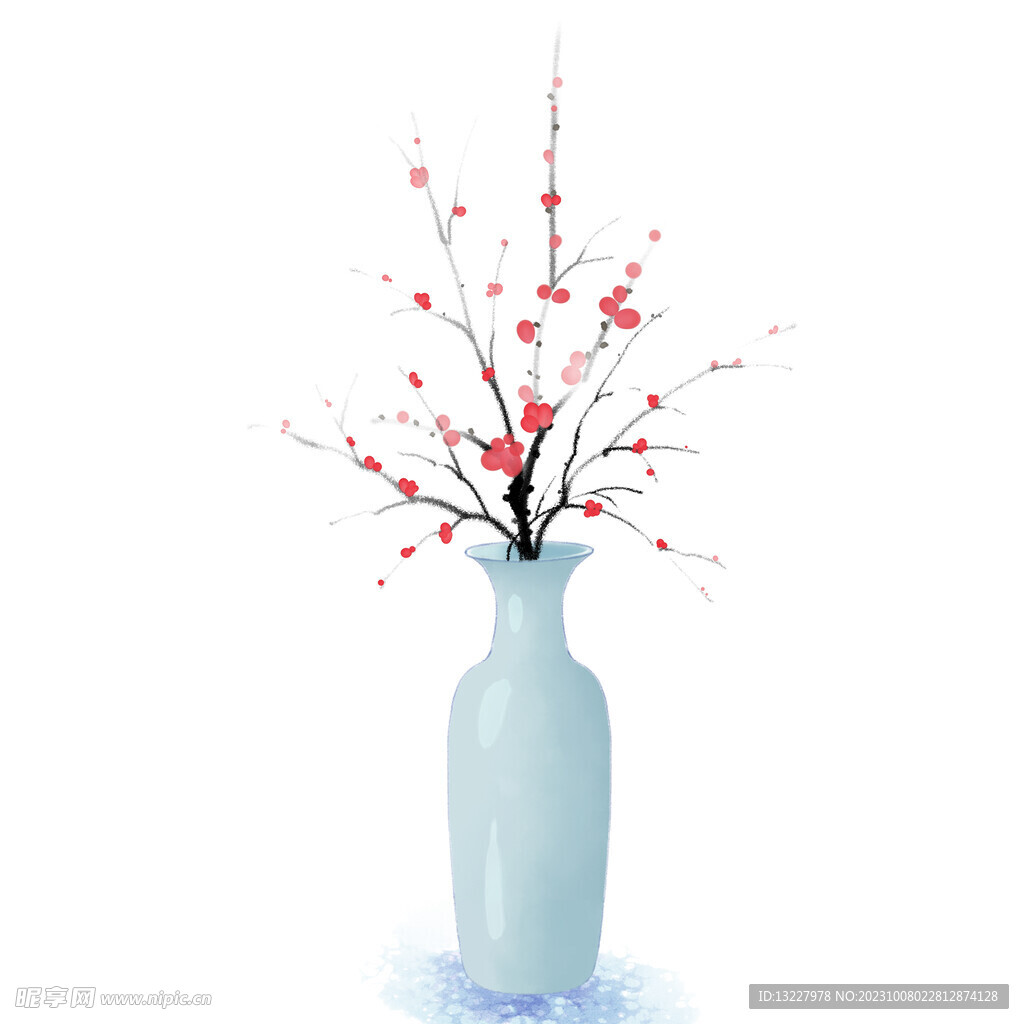 水墨梅花