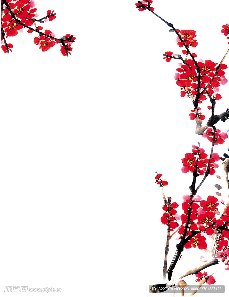 水墨梅花