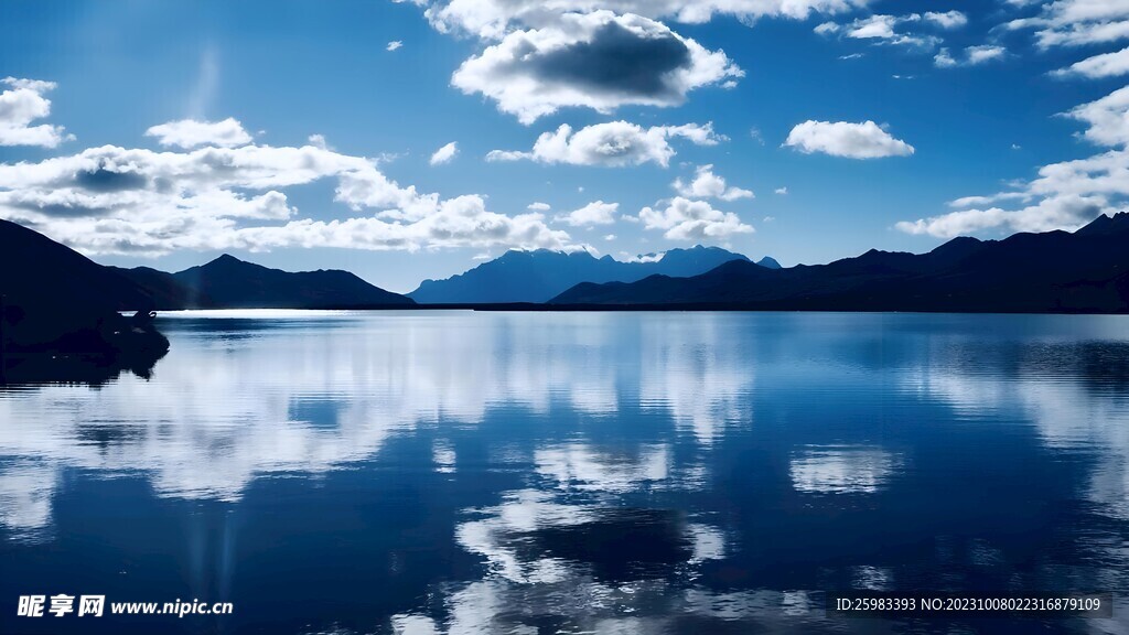 湖光山色