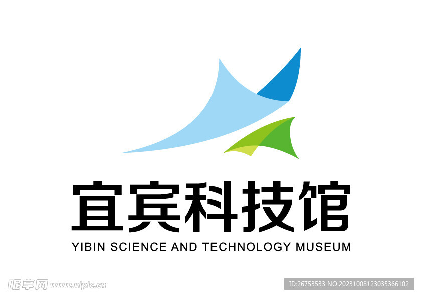 宜宾科技馆 LOGO 标志