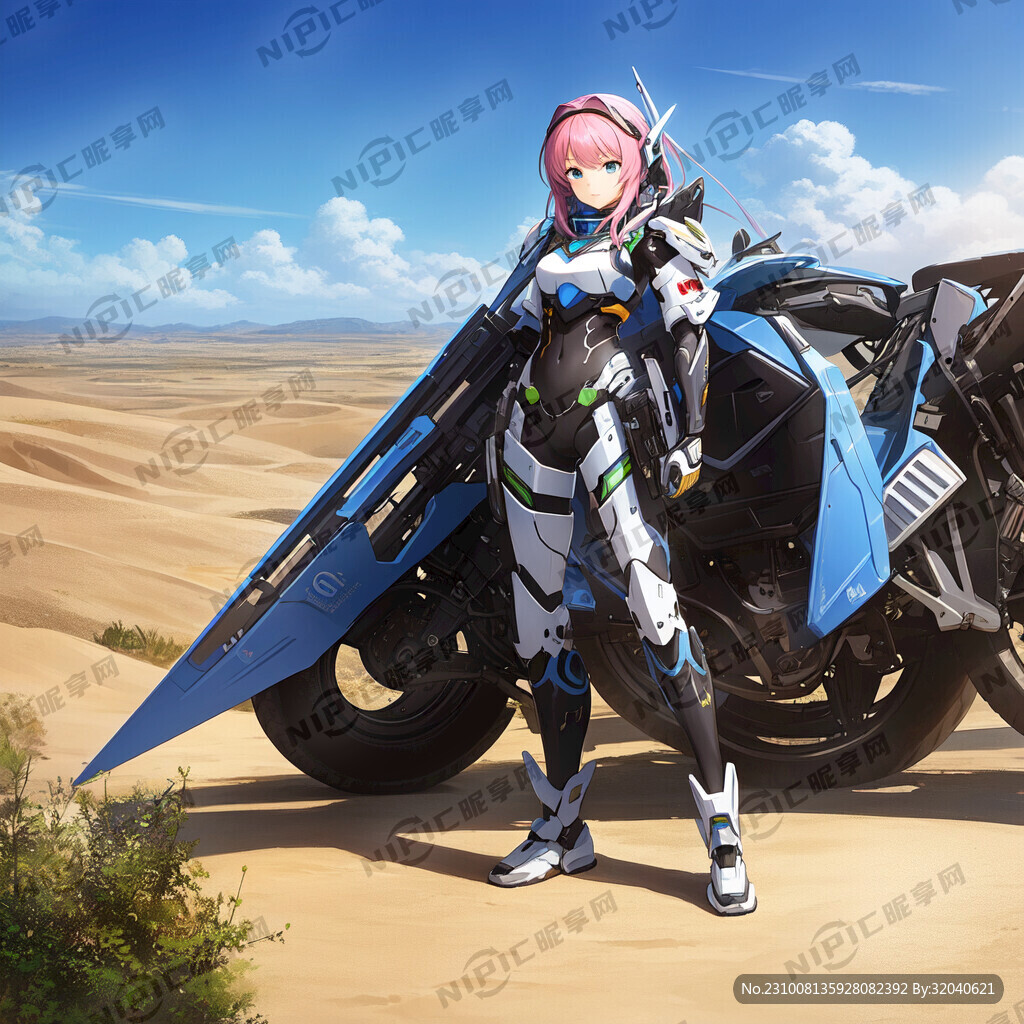 美少女机甲沙漠