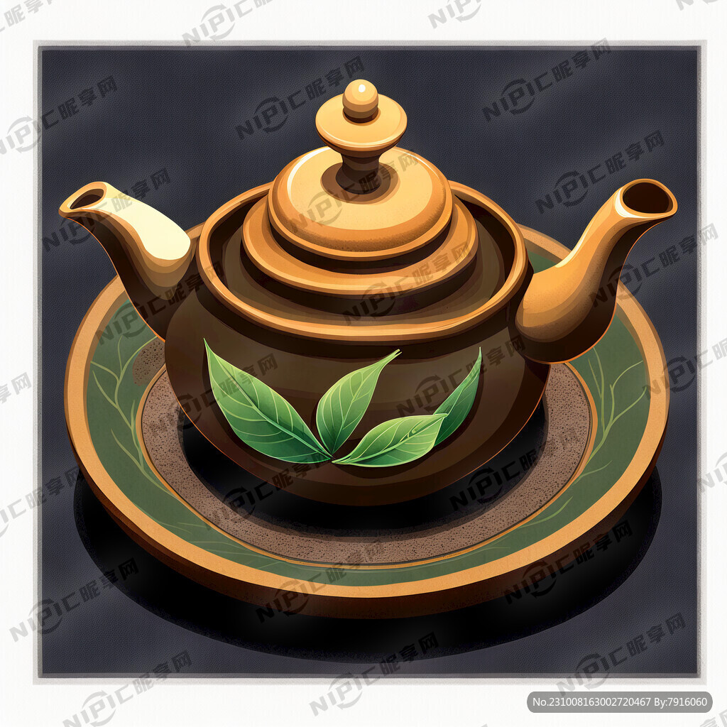 国风茶道茶具茶茶叶茶元素