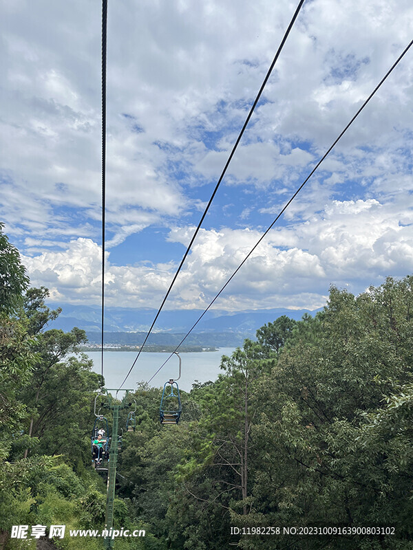 西昌泸山索道