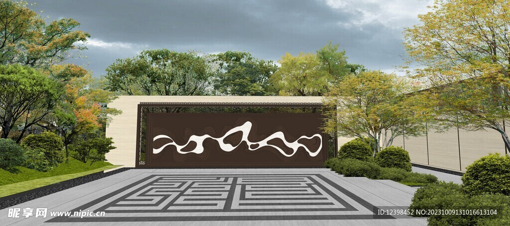 小区建筑景观园林设计