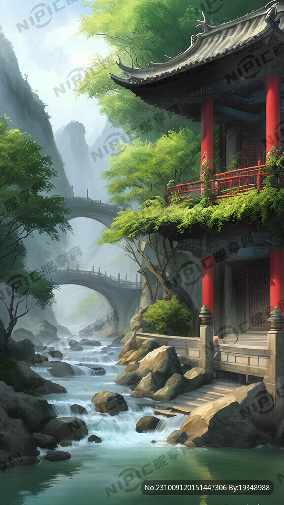 濯缨锦江  清流万里