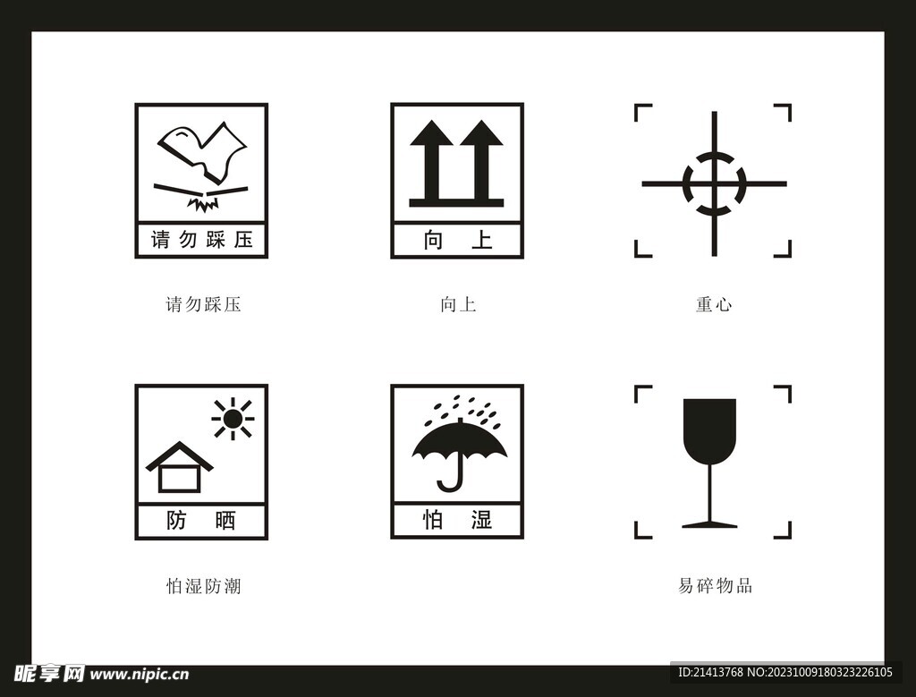 包装外箱标识