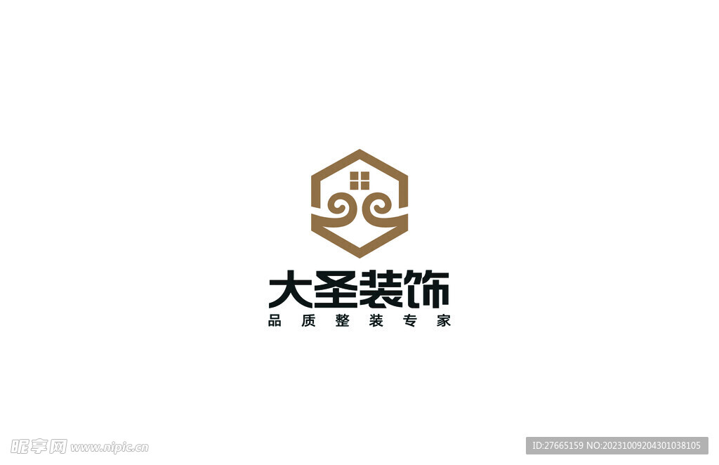 大圣装饰 logo
