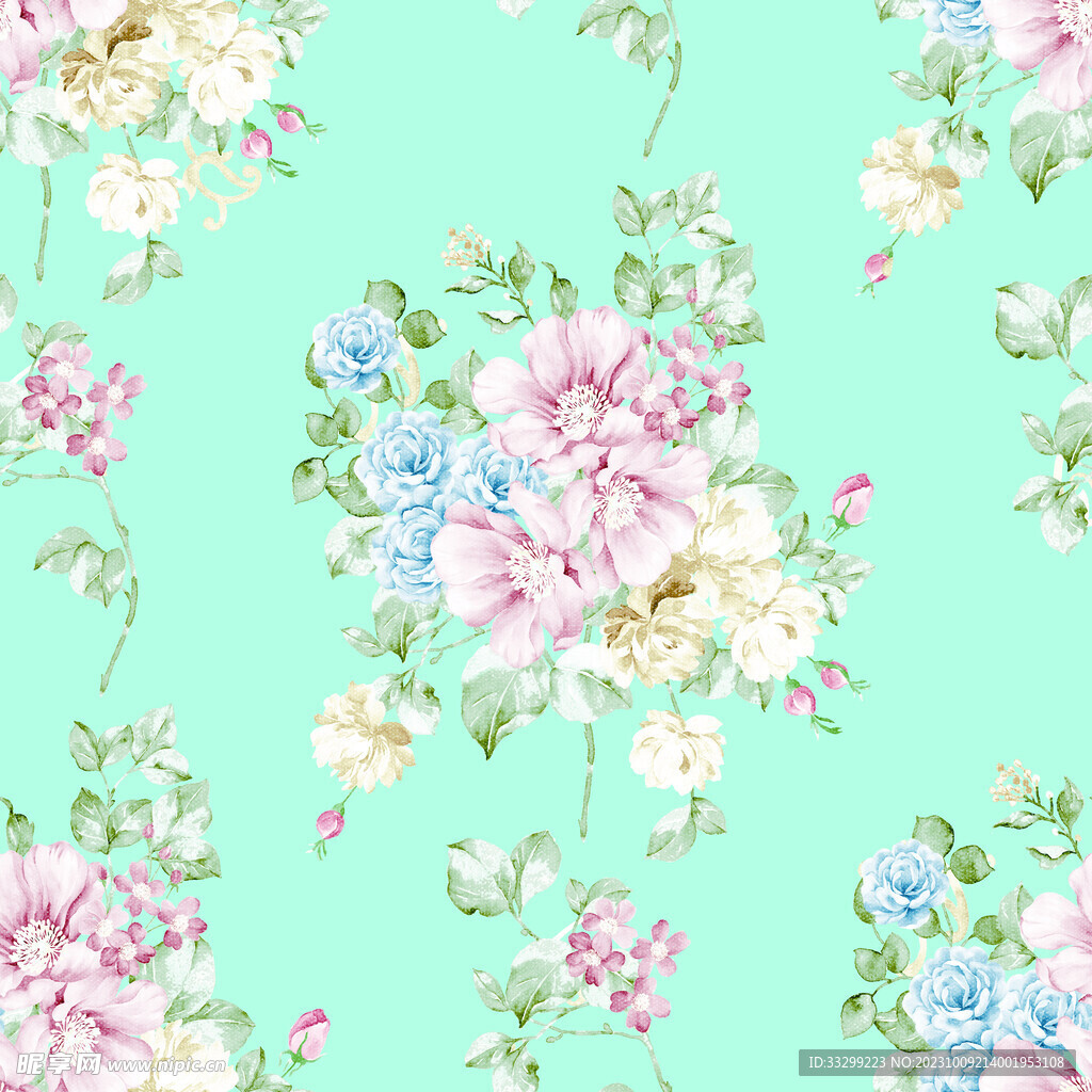 手绘花