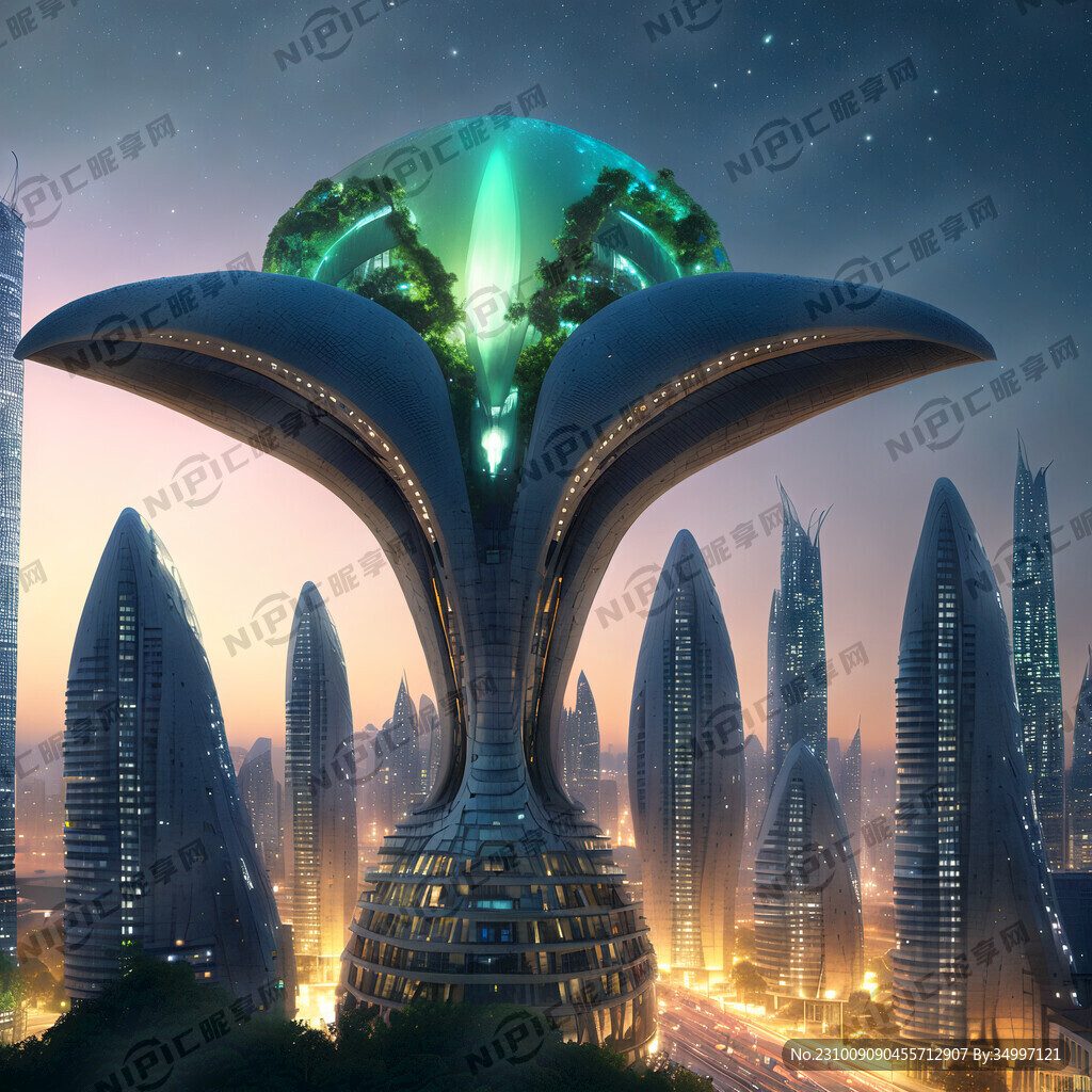 元宇宙 异形建筑