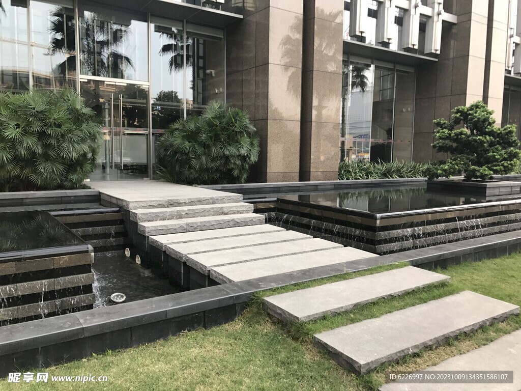 水景铺装 汀步