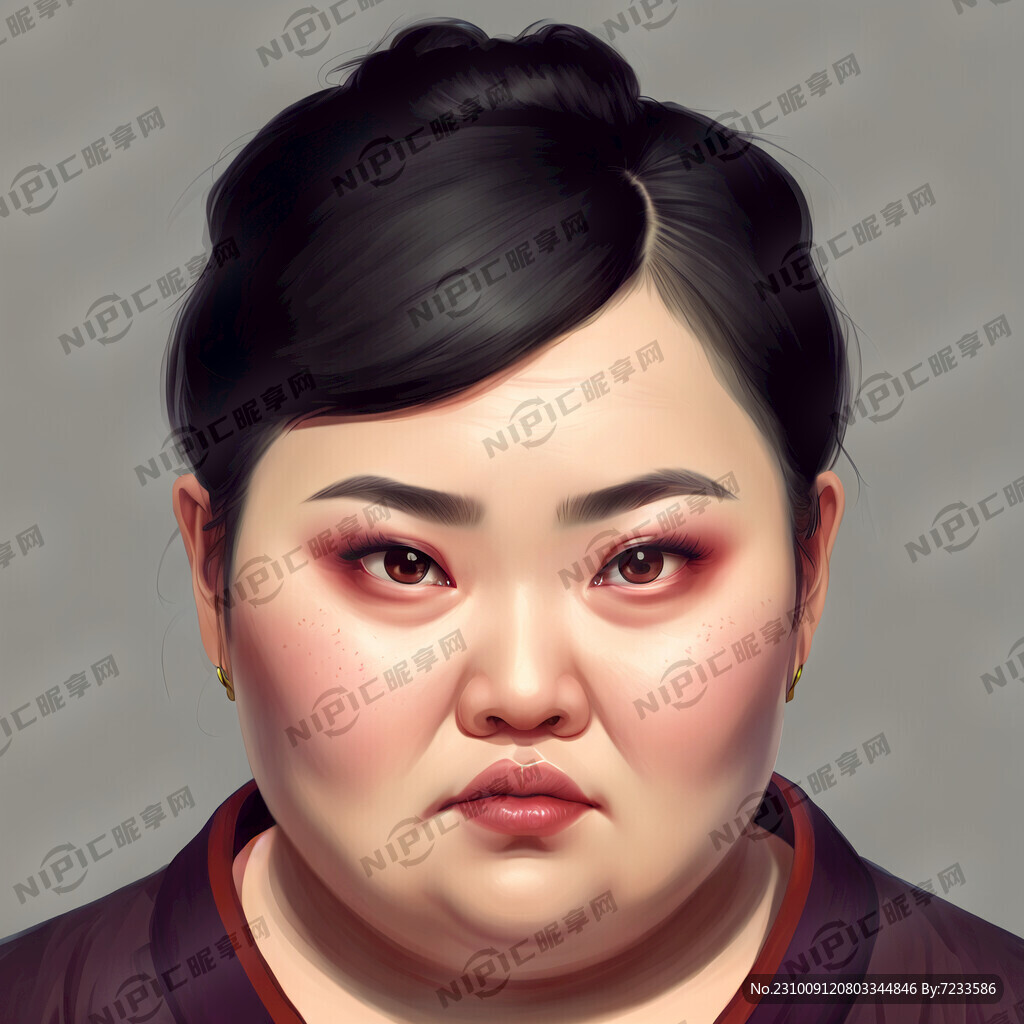 胖子 头像 大小眼 憨憨