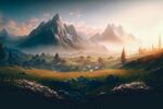 山顶风光