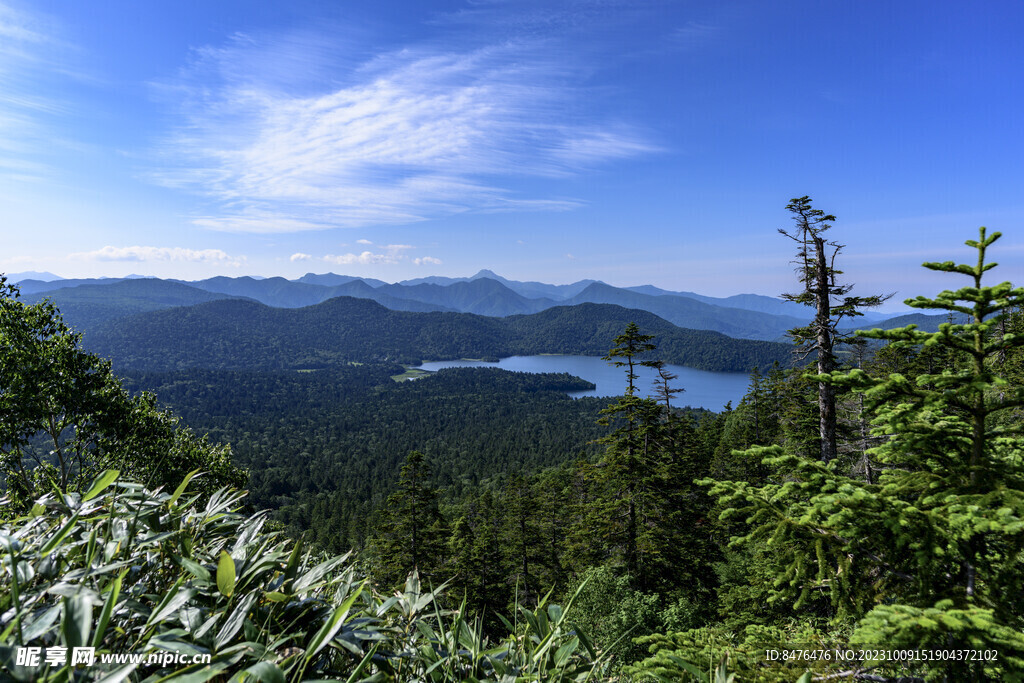 山峰风景