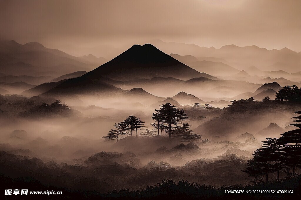 山顶风光