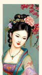 清纯，美女，温婉仙女，盛世容颜，倾国倾城，长发，体型苗条，现代，精美细节，白色如玉肌肤，优雅，真人美女，细腻，精美细节，氛围光，光影，细节，高质量，体积光，电影打光，纯色背景，精致美丽的五官，成熟
