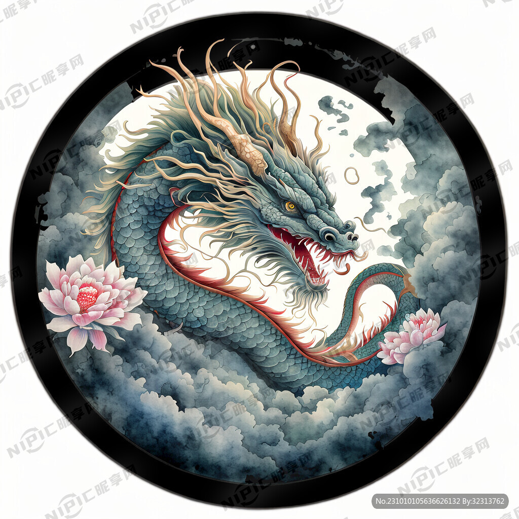 中国龙 生肖龙 国潮龙