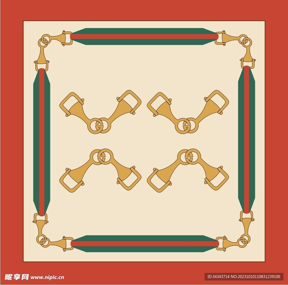 GUCCI 方巾