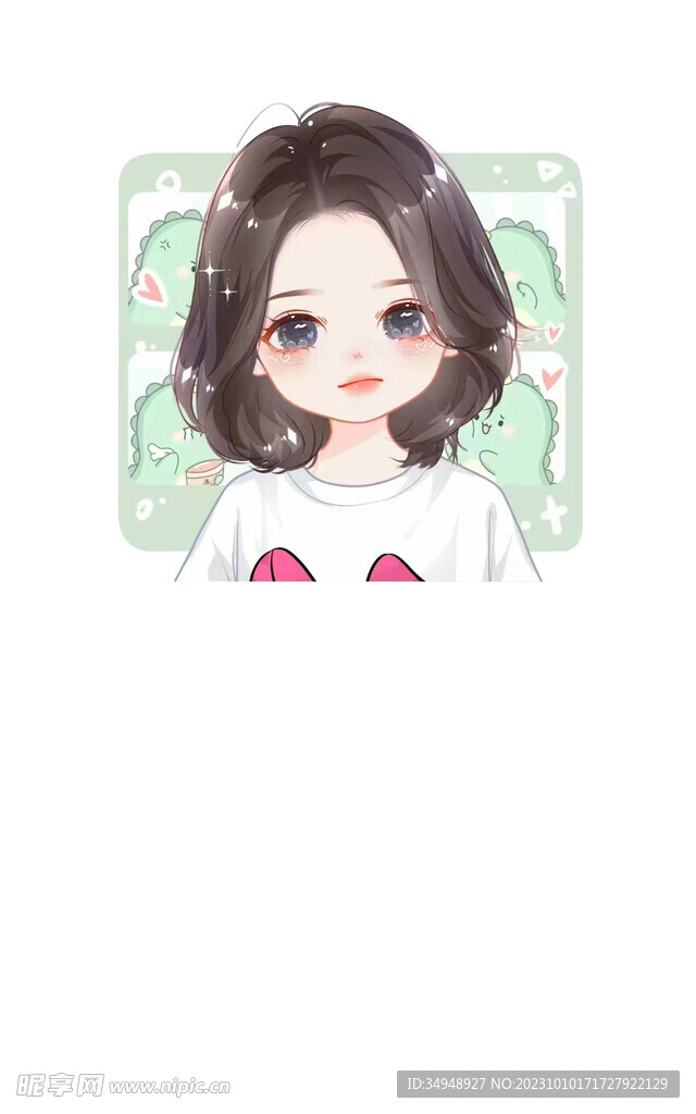 卡通女孩logo