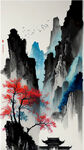 扎染，淡雅，壁纸