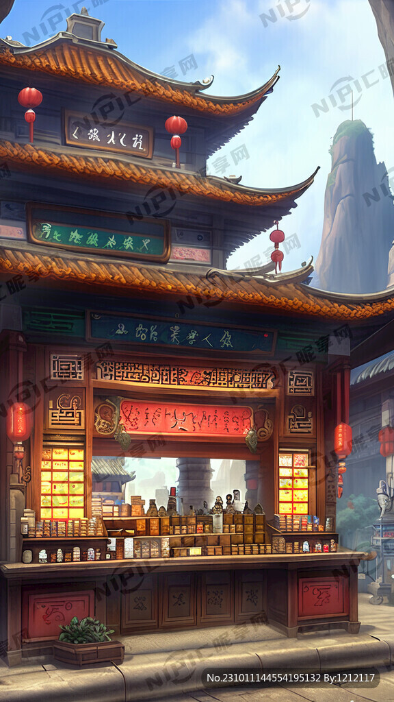 药店 药品 梦幻场景 科幻