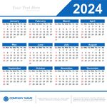 2024年日历