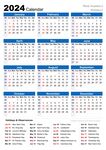 2024年日历