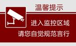 进入监控区请自觉规范言行