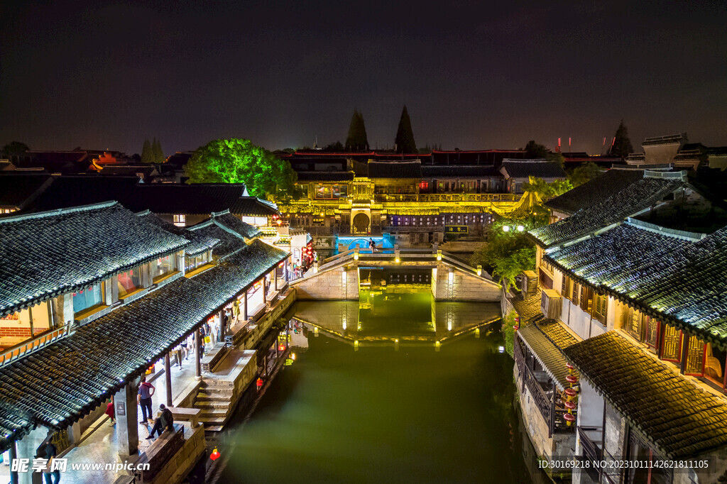 西塘古镇夜景