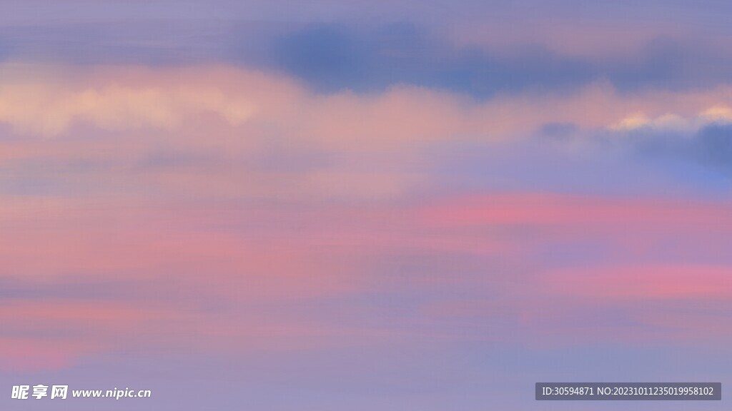 晚霞