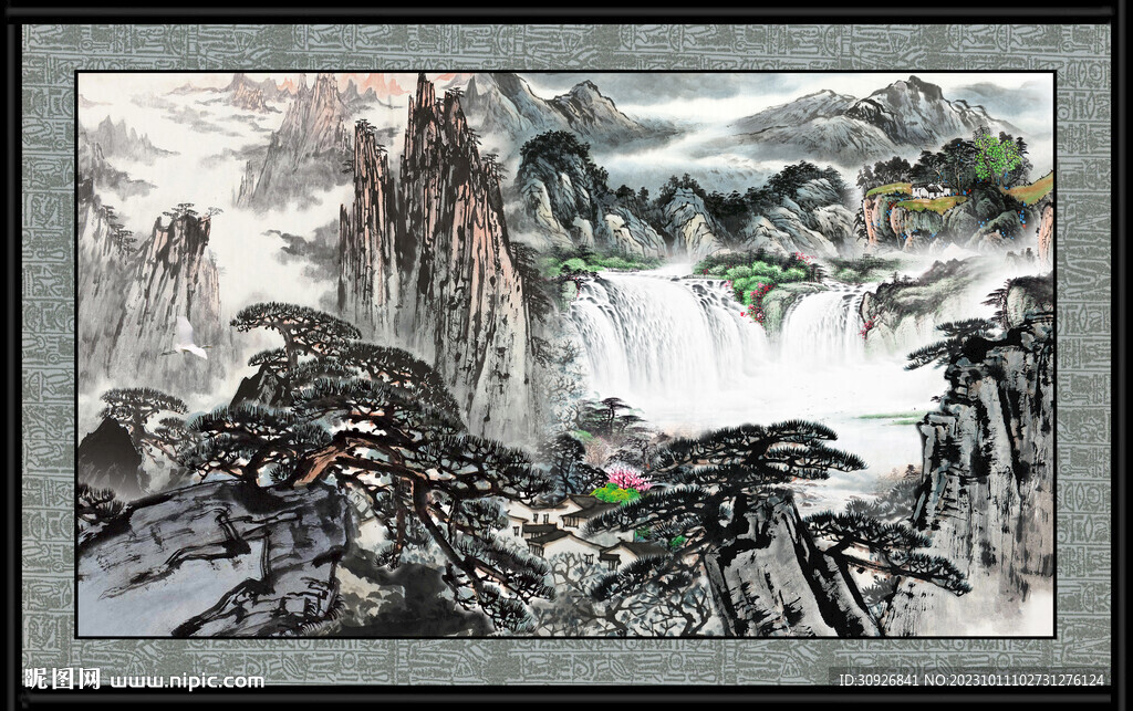 风景画 