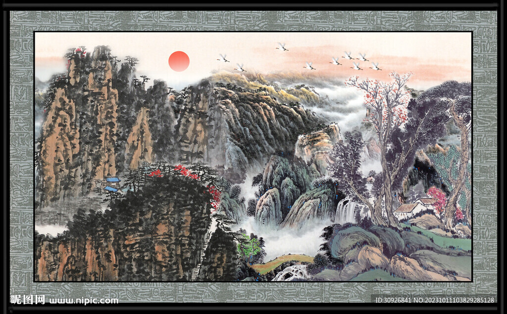 中堂画 