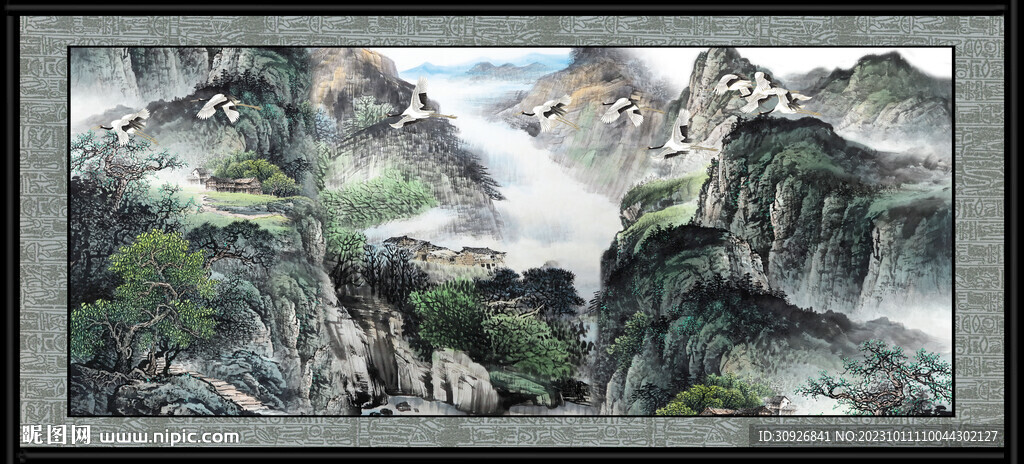 中堂画 