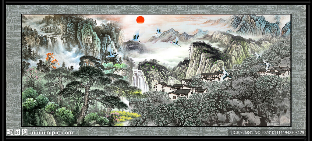 中堂画 