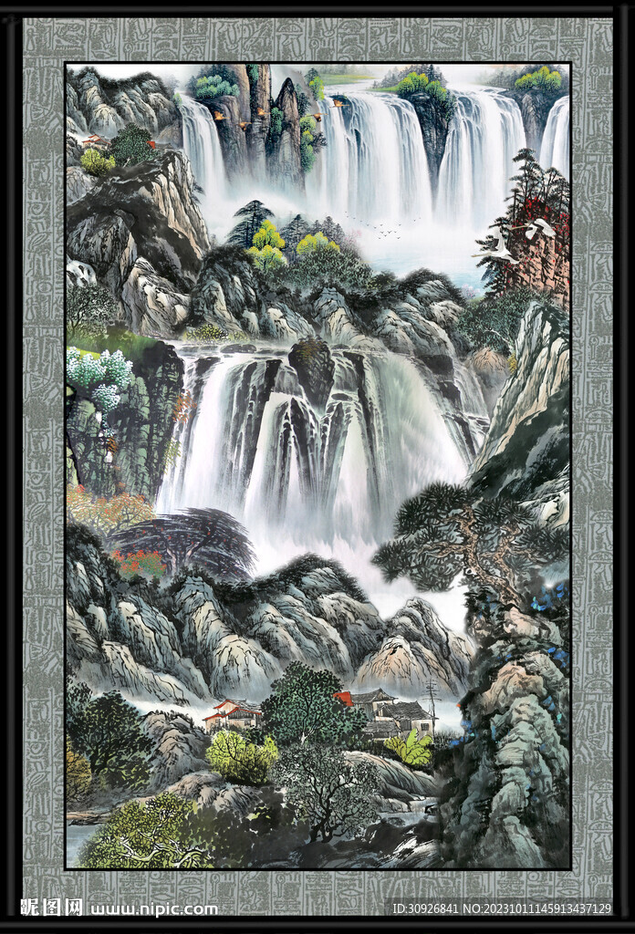 山水画