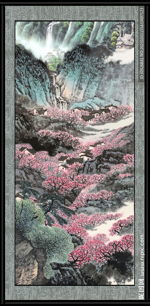 山水画 