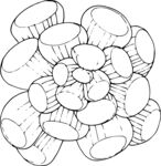 白描植物           