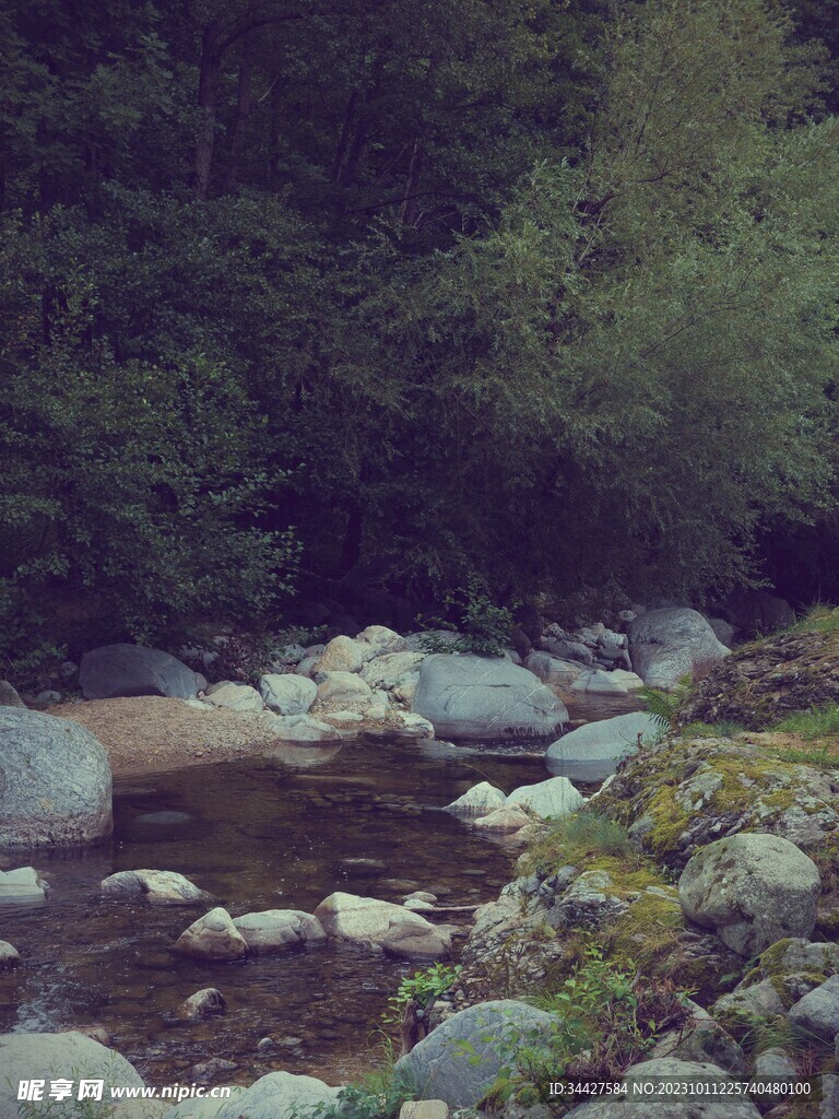 山野溪流