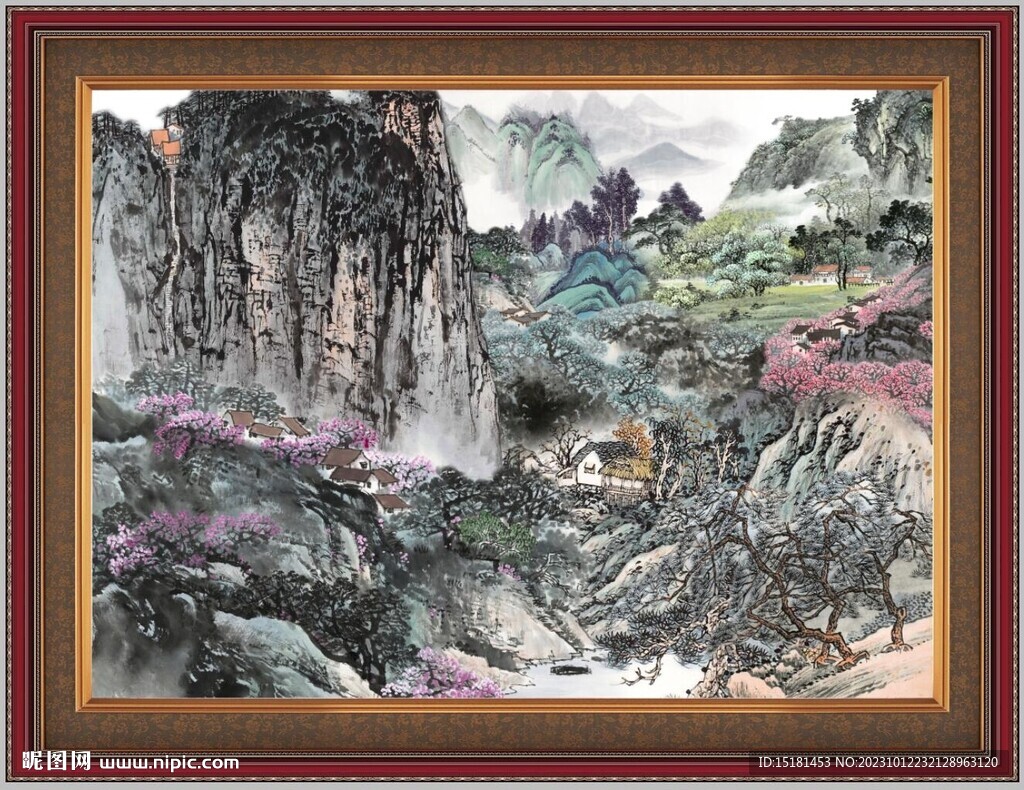 山水国画