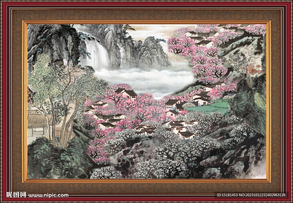 山水国画