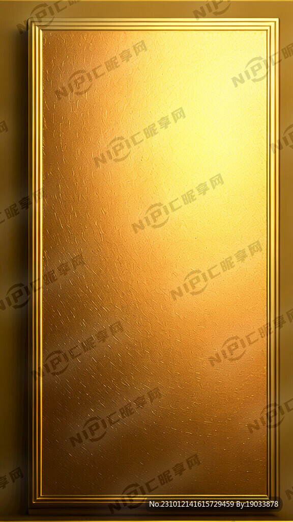 金色铜钱背景 简约而有设计感