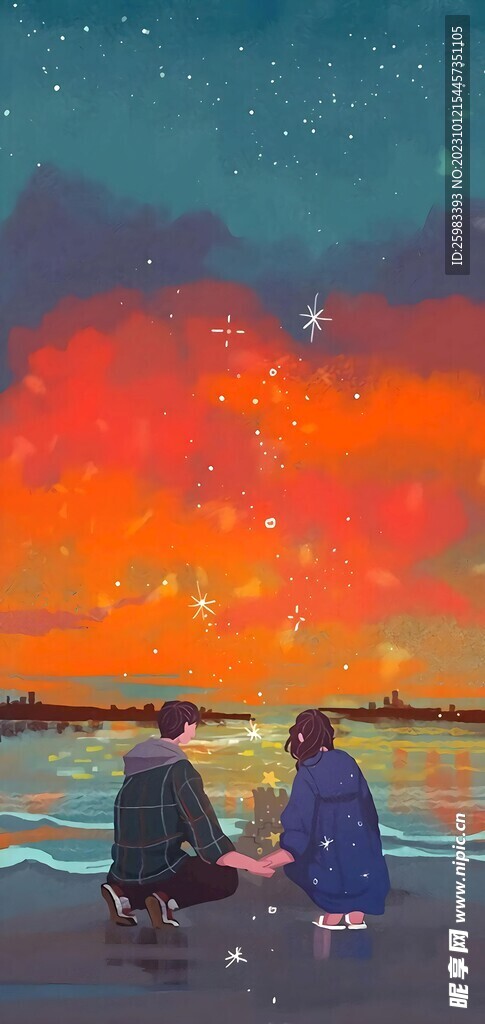 海边祝福