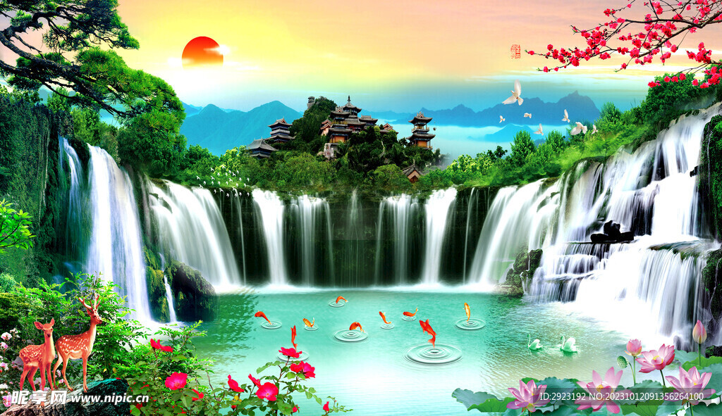 山水画