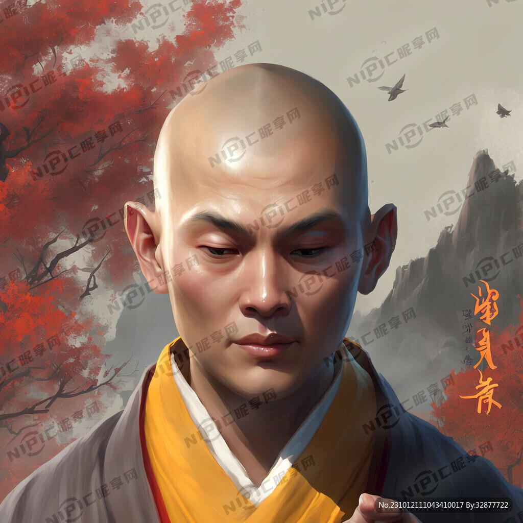 竖中指的和尚