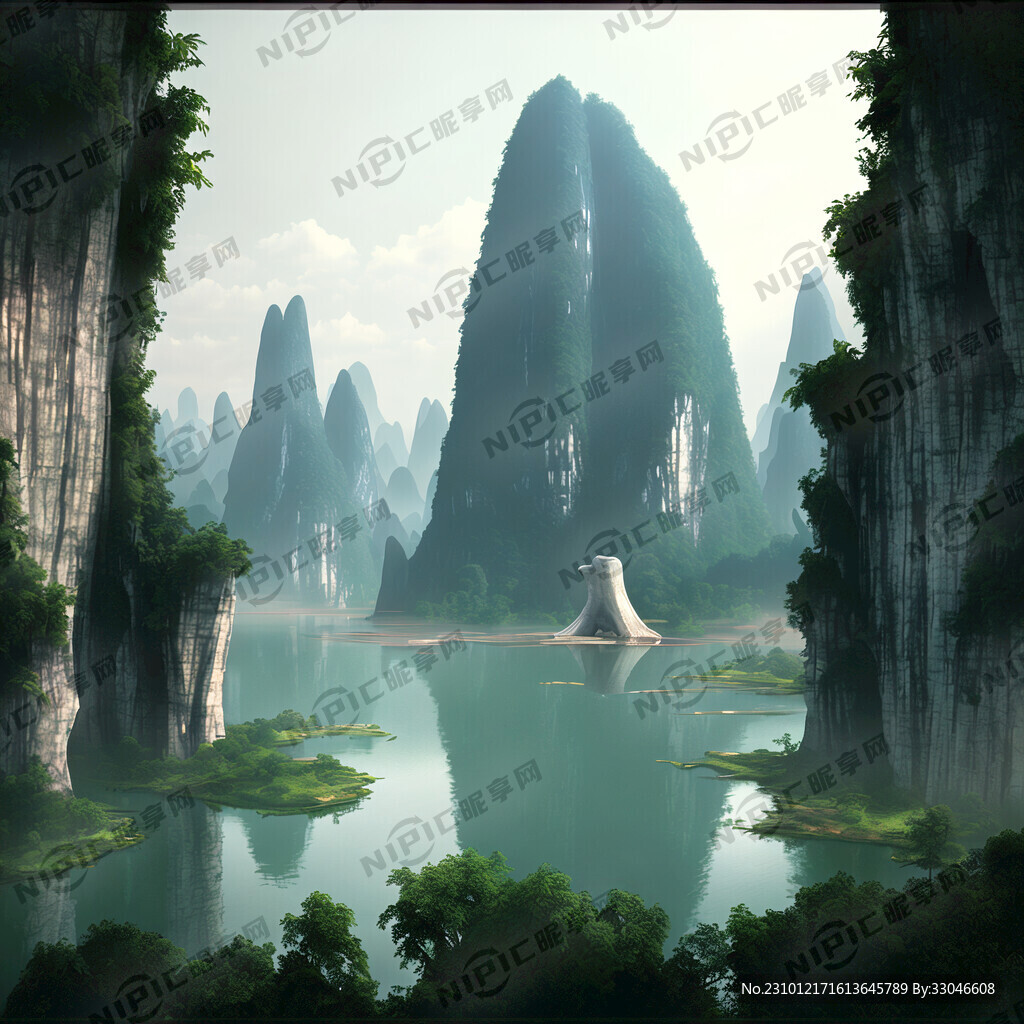桂林象鼻山适量效果图
