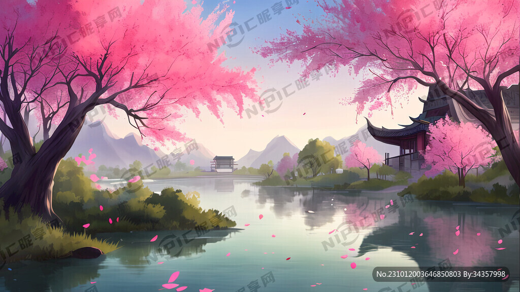 春江水暖 古风初春
