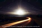 夜晚高速公路光轨