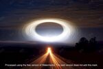 夜晚高速公路光轨
